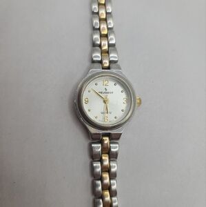 Peugeot Women's Silver & Gold Tone Watch